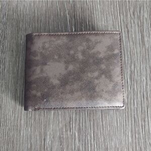 HIMI Genuine Leather RFID Blocking Bifold Stylish Wallet With 2 ID Window NEW